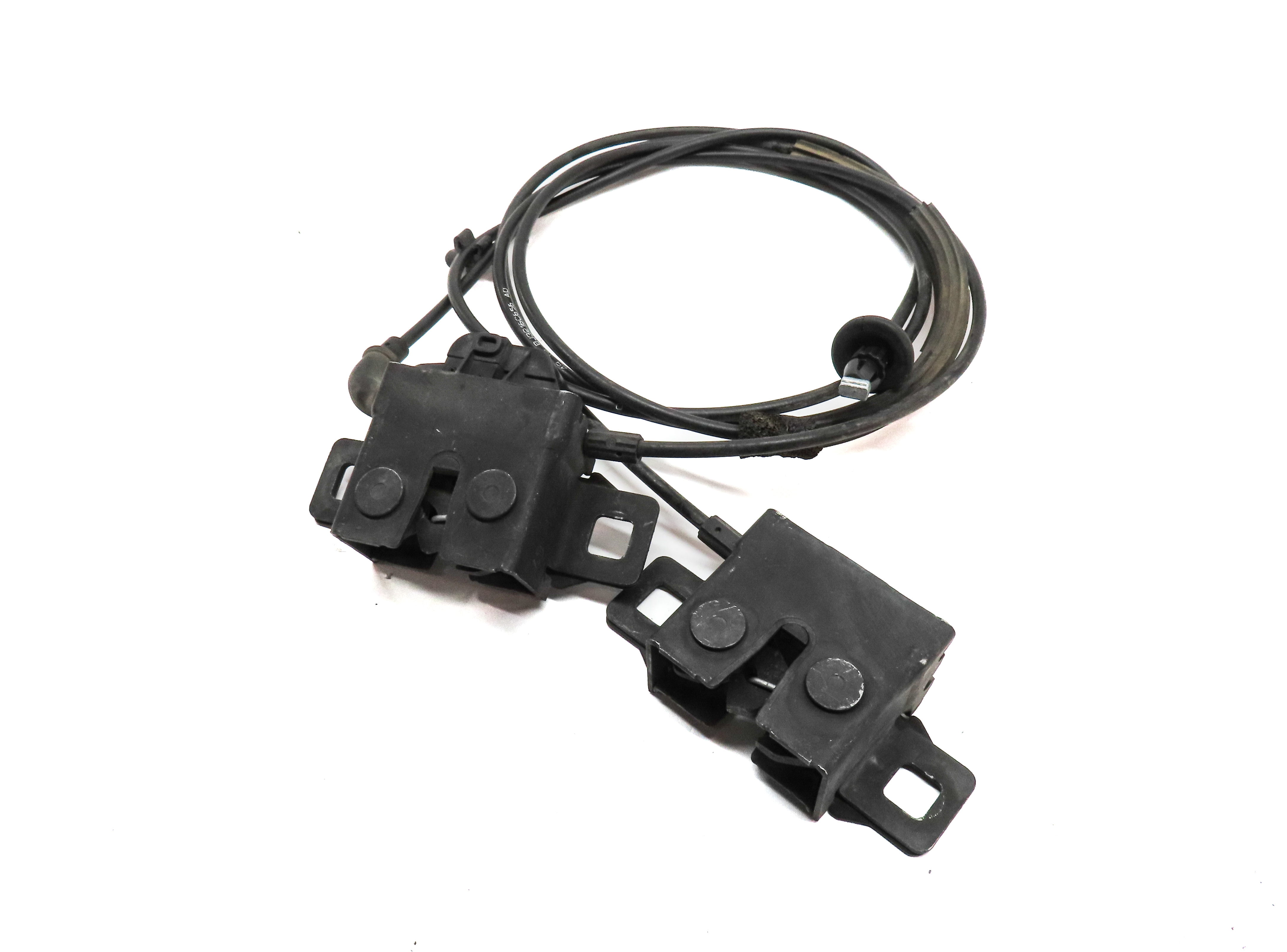2016 LAND DISCOVERY SPORT L550 FRONT LEFT & RIGHT HOOD LOCK LATCH SET 2 w/ CABLE — exact item pictured